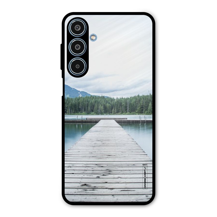 Dock River Metal Back Case for Galaxy M35