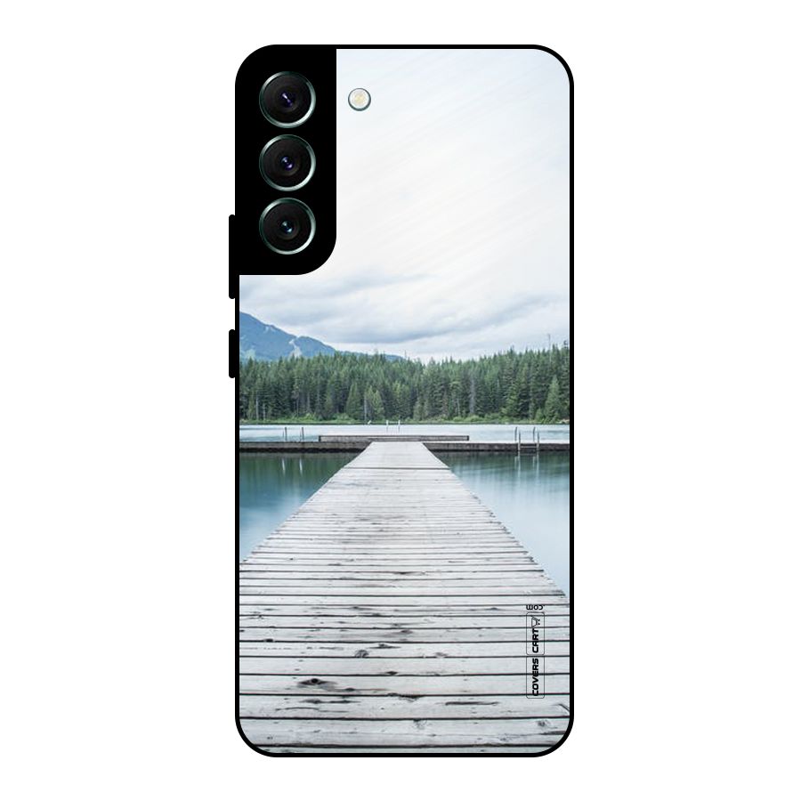 Dock River Metal Back Case for Galaxy S22 Plus 5G
