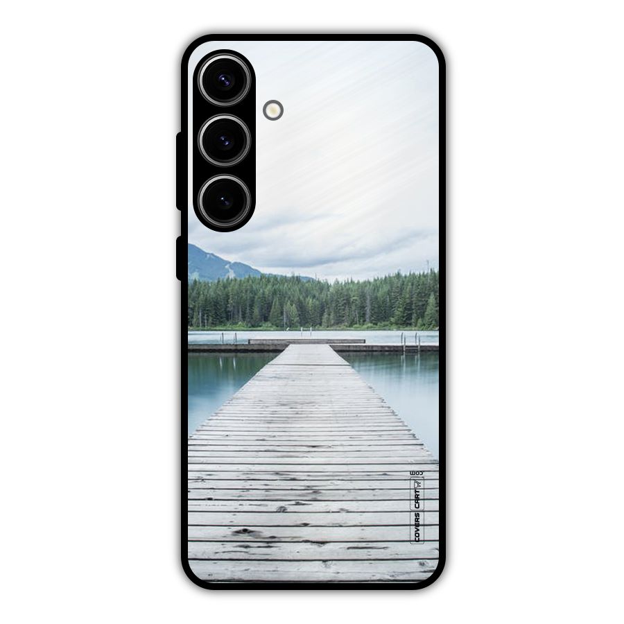 Dock River Metal Back Case for Galaxy S24 Plus