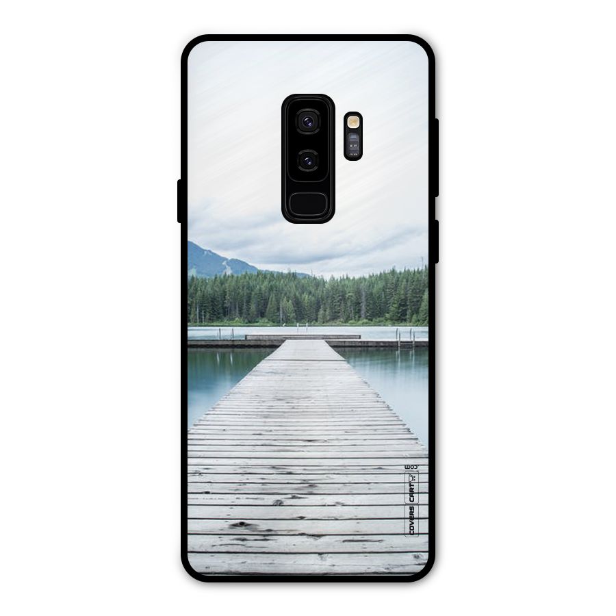 Dock River Metal Back Case for Galaxy S9 Plus