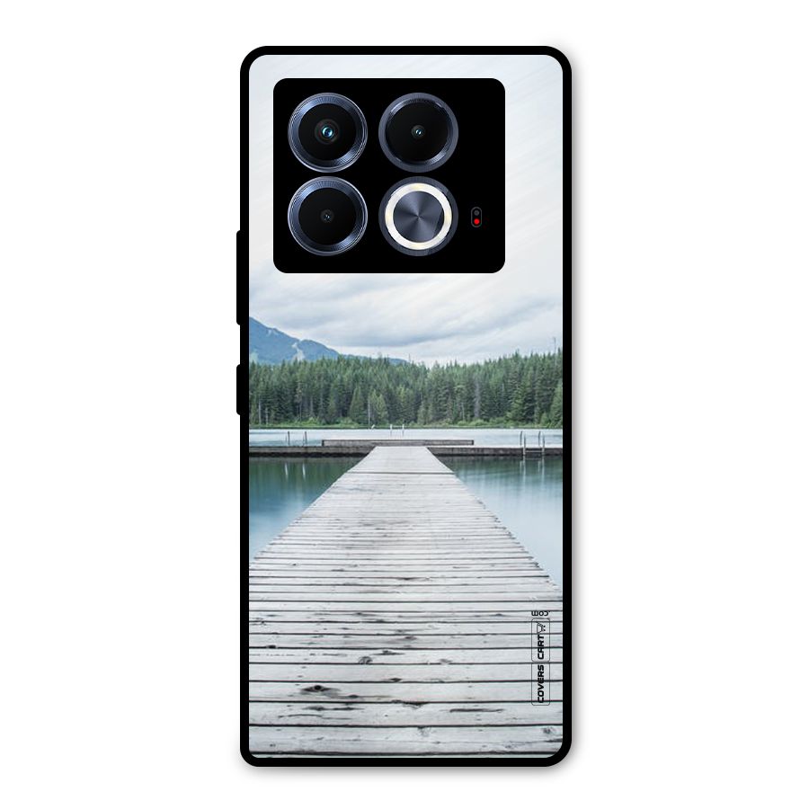 Dock River Metal Back Case for Infinix Note 40 5G