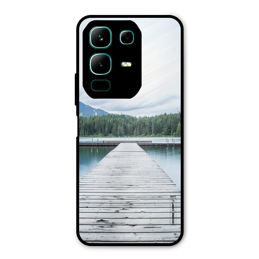 Dock River Metal Back Case for Infinix Note 50x