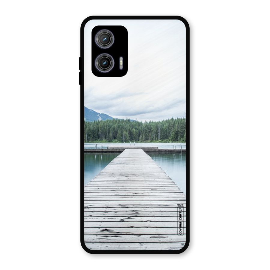Dock River Metal Back Case for Moto G73