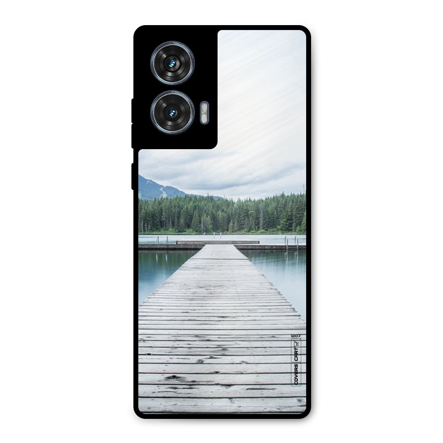 Dock River Metal Back Case for Motorola Edge 50 Fusion