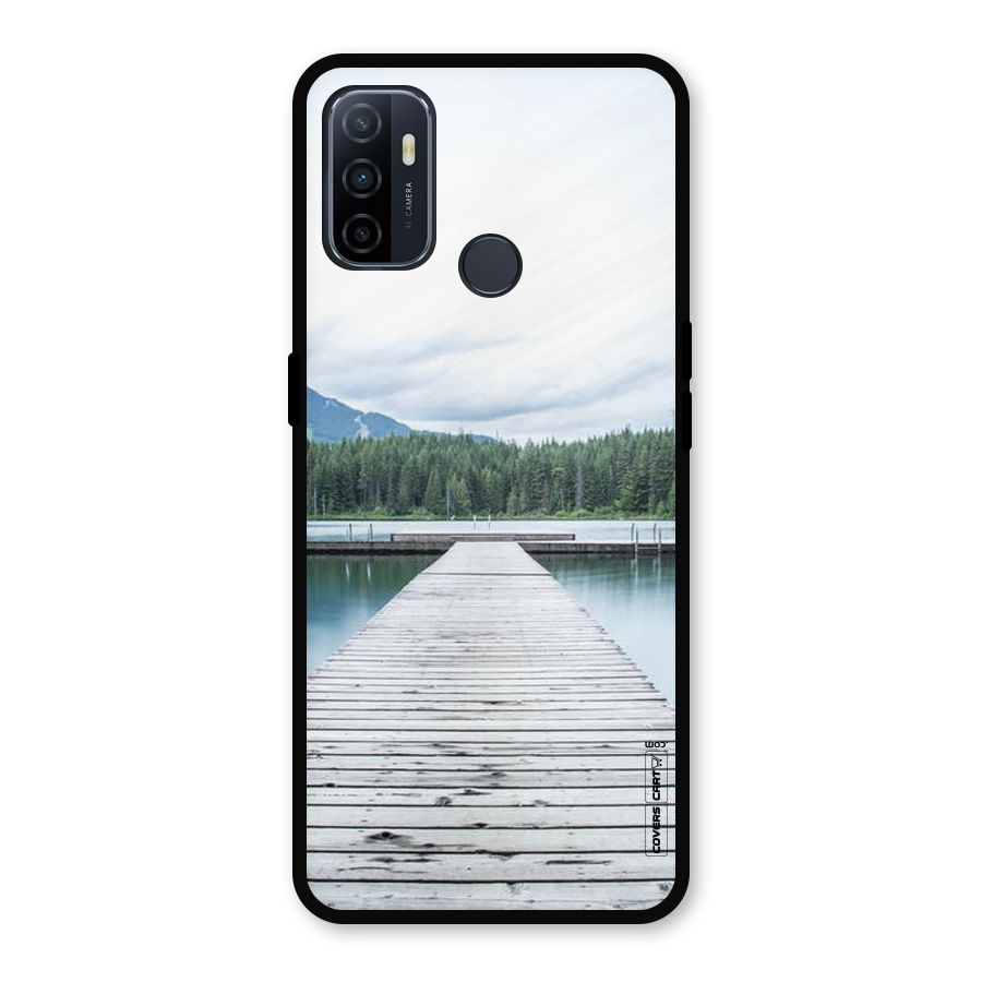 Dock River Metal Back Case for Oppo A53
