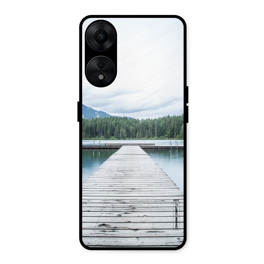 Dock River Metal Back Case for Oppo A78 5G