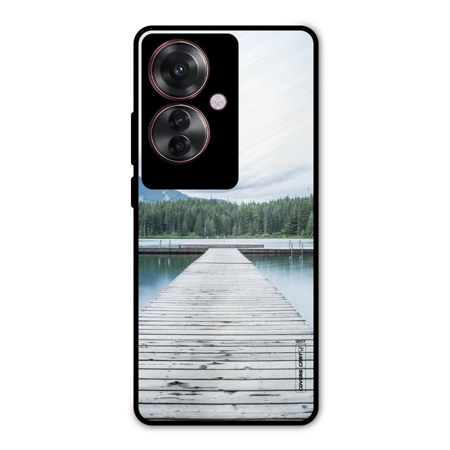 Dock River Metal Back Case for Oppo F25 Pro