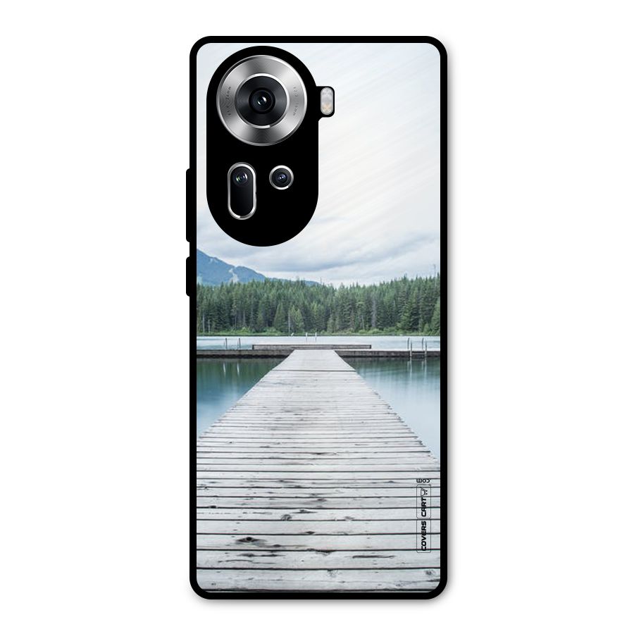 Dock River Metal Back Case for Oppo Reno11 5G