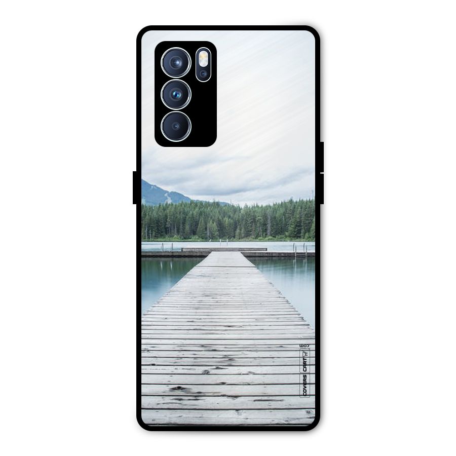Dock River Metal Back Case for Oppo Reno6 Pro 5G