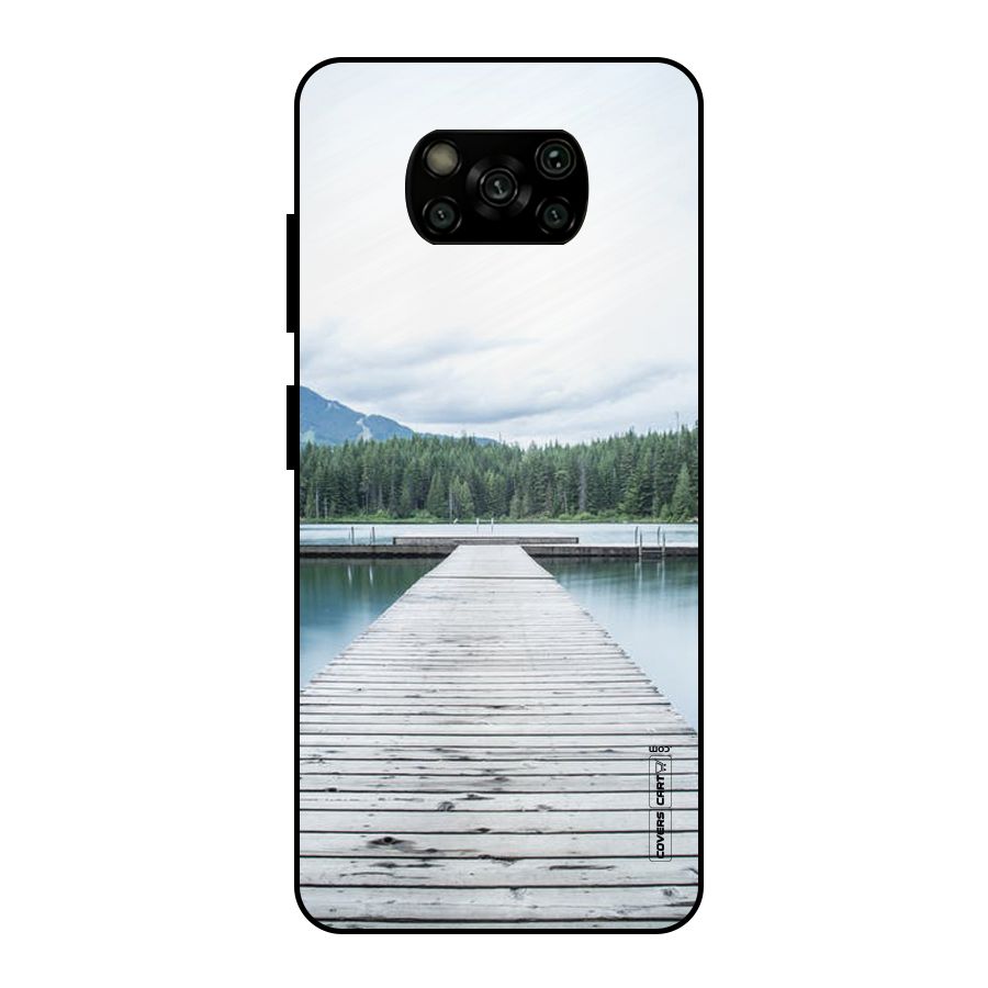 Dock River Metal Back Case for Poco X3
