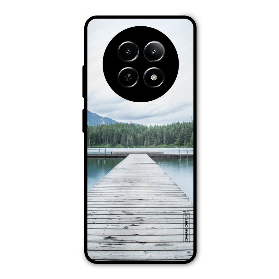 Dock River Metal Back Case for Realme 12x 5G