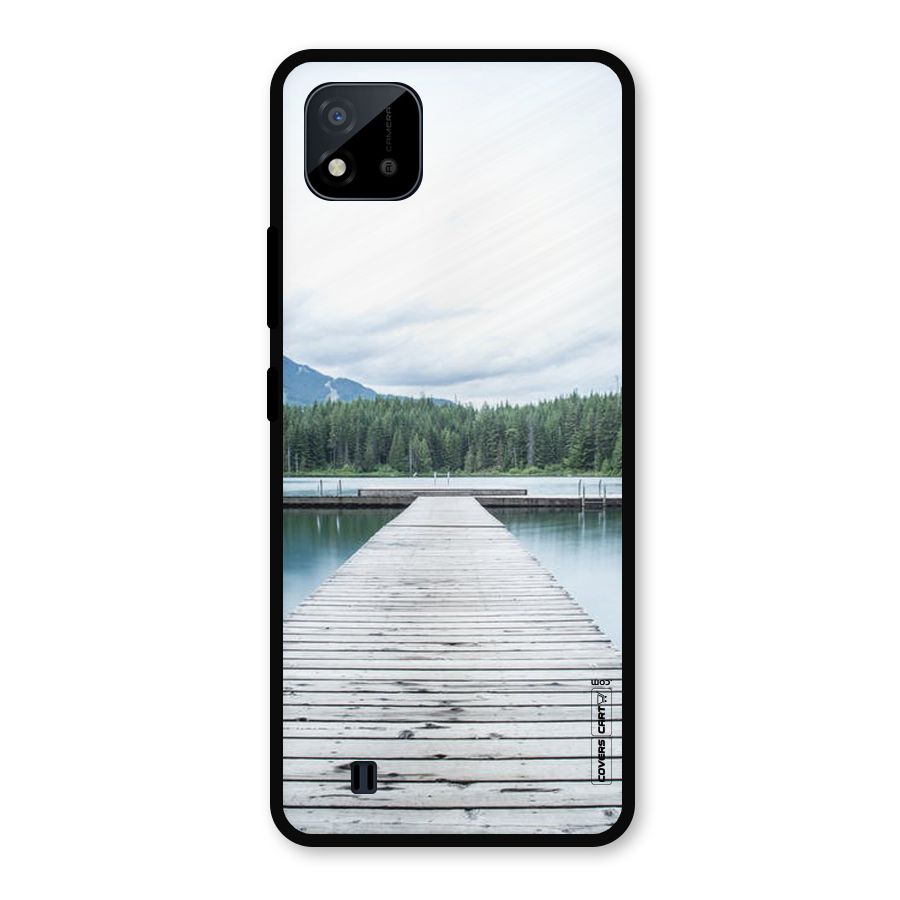 Dock River Metal Back Case for Realme C11 2021