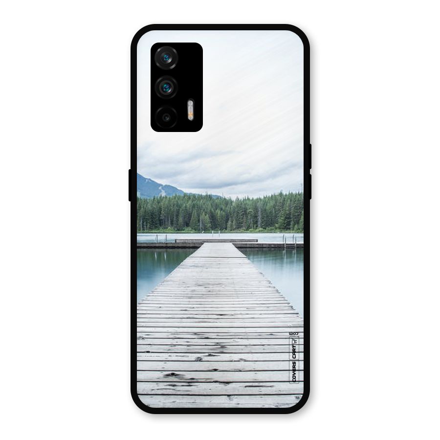 Dock River Metal Back Case for Realme GT 5G