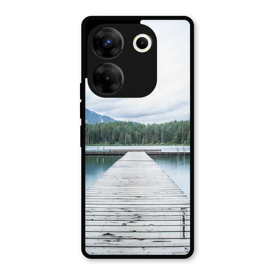 Dock River Metal Back Case for Tecno Camon 20