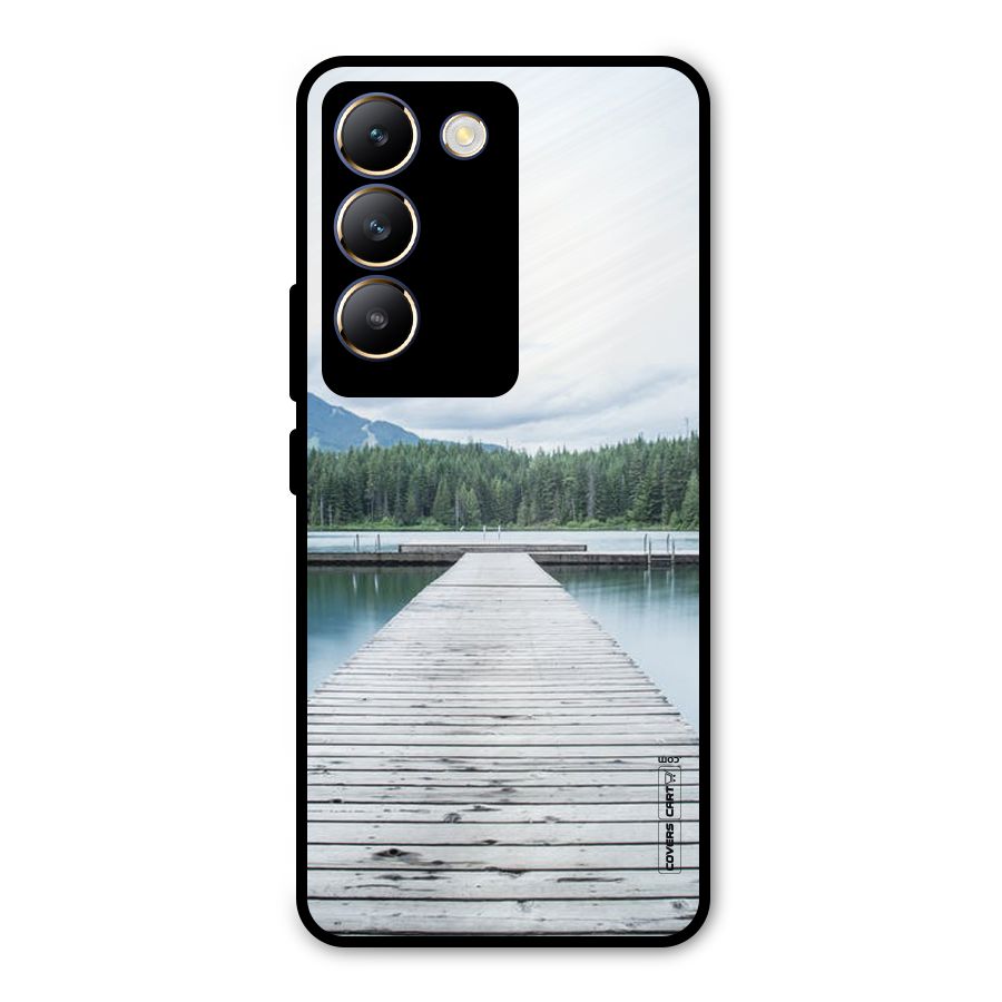 Dock River Metal Back Case for Vivo T3 5G