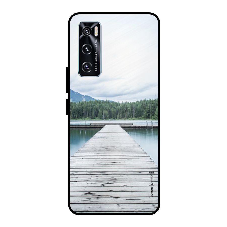 Dock River Metal Back Case for Vivo V20 SE