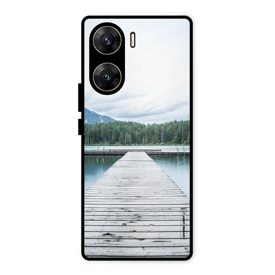 Dock River Metal Back Case for Vivo V29e