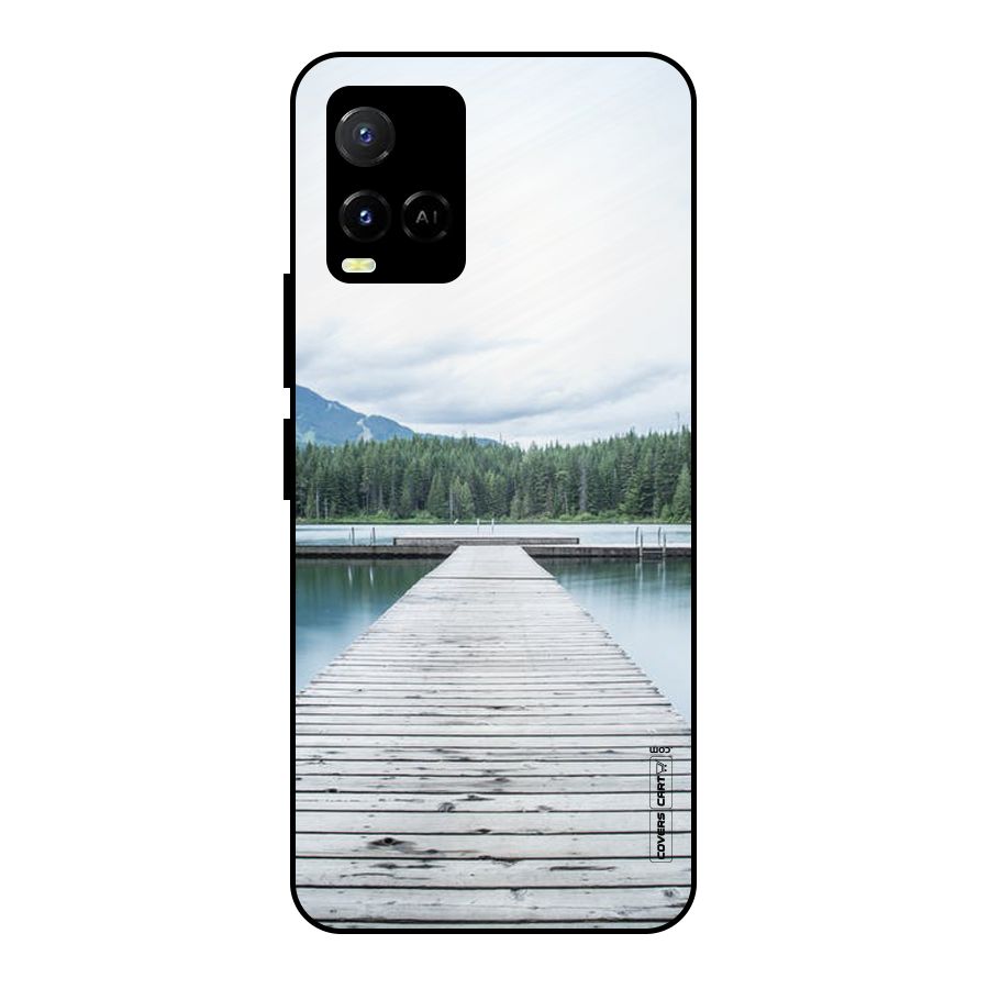 Dock River Metal Back Case for Vivo Y21A