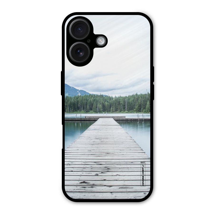 Dock River Metal Back Case for iPhone 16