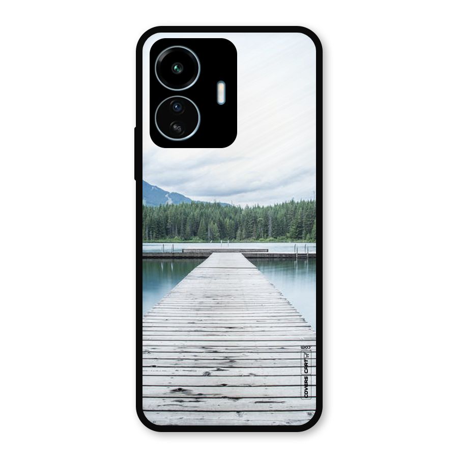 Dock River Metal Back Case for vivo iQOO Z6 Lite 5G