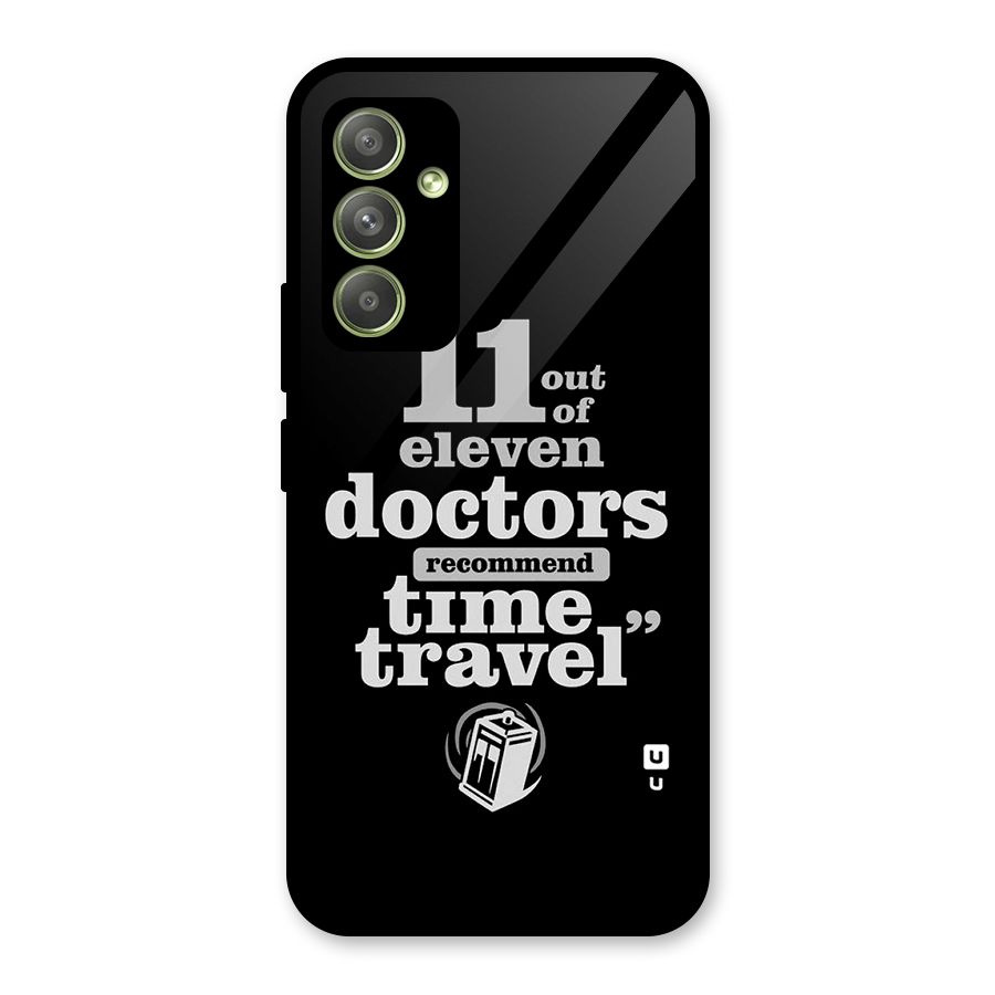 Doctors Recommend Time Travel Glass Back Case for Galaxy A54