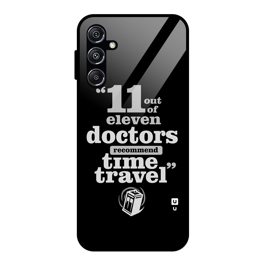 Doctors Recommend Time Travel Glass Back Case for Galaxy M34 5G