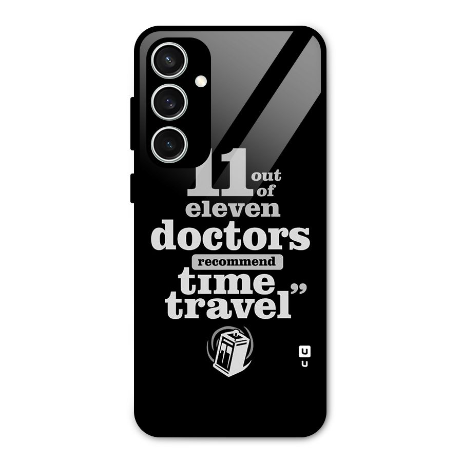 Doctors Recommend Time Travel Glass Back Case for Galaxy S23 FE