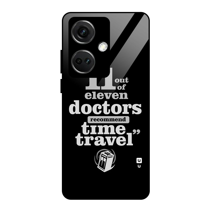 Doctors Recommend Time Travel Glass Back Case for OnePlus Nord CE 3 5G