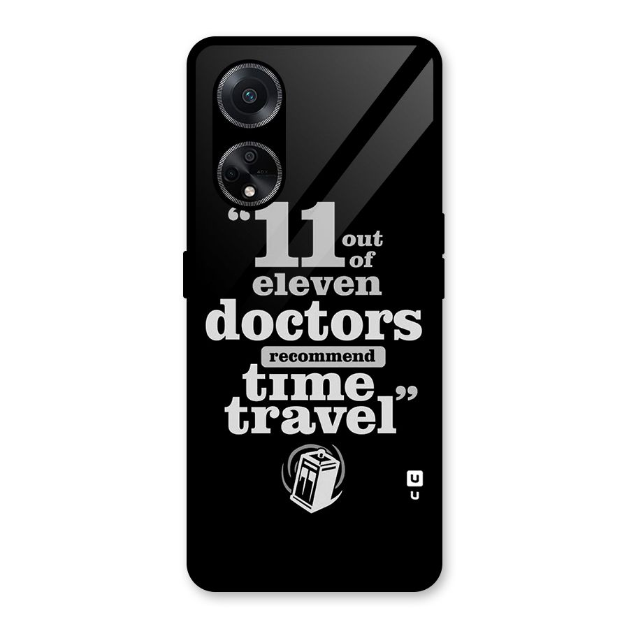 Doctors Recommend Time Travel Glass Back Case for Oppo F23