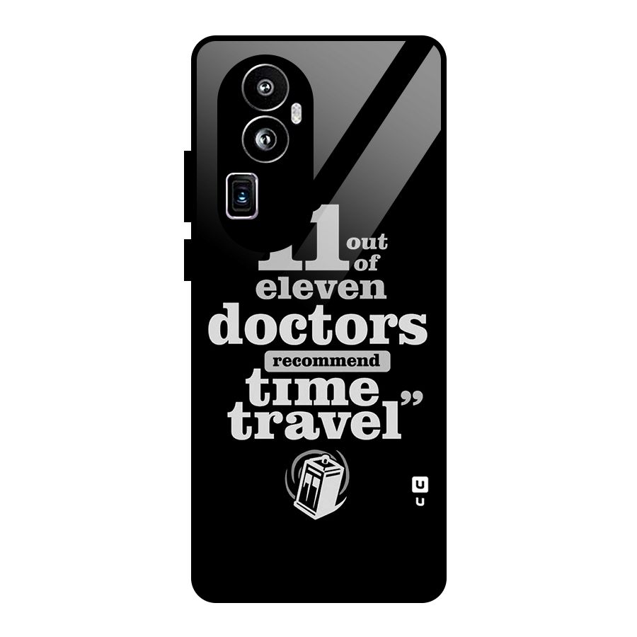 Doctors Recommend Time Travel Glass Back Case for Oppo Reno10 Pro Plus