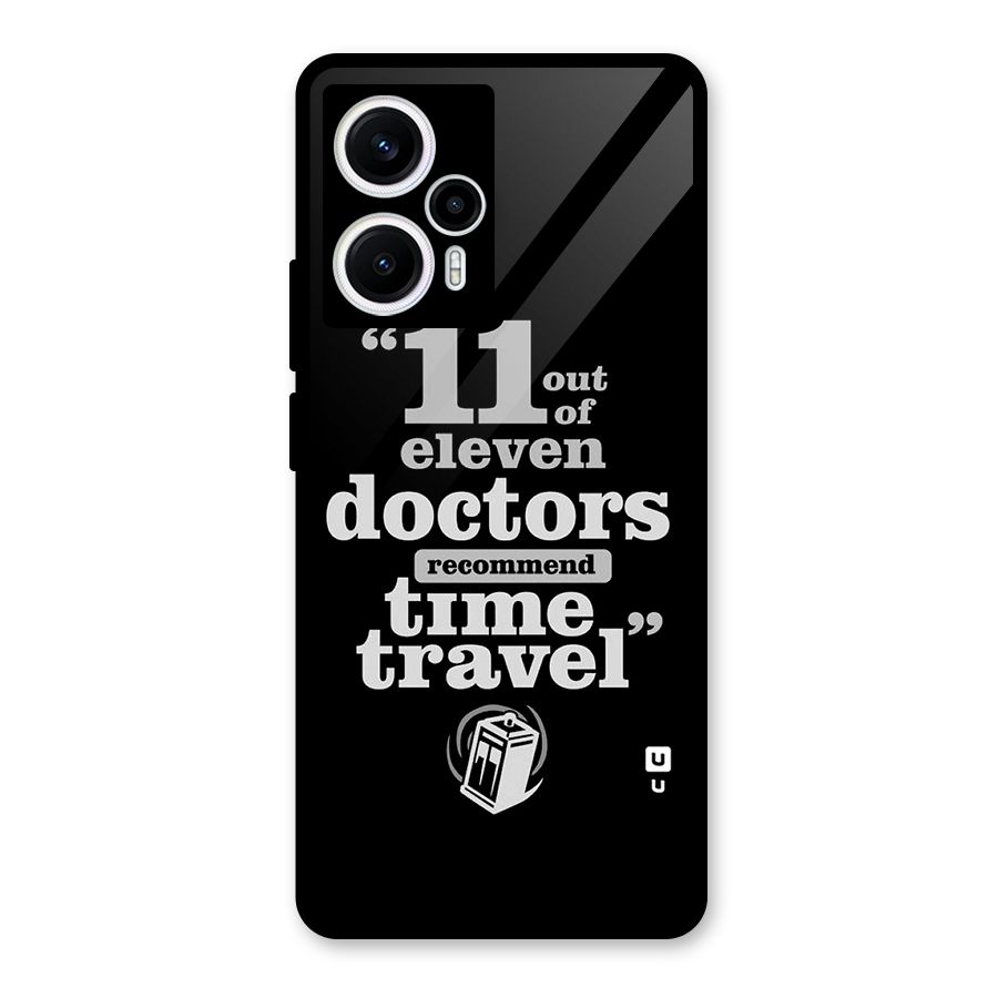 Doctors Recommend Time Travel Glass Back Case for Poco F5