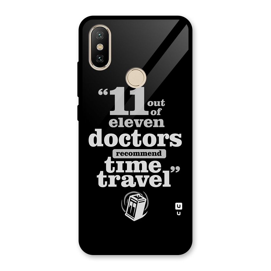 Doctors Recommend Time Travel Glass Back Case for Redmi A2