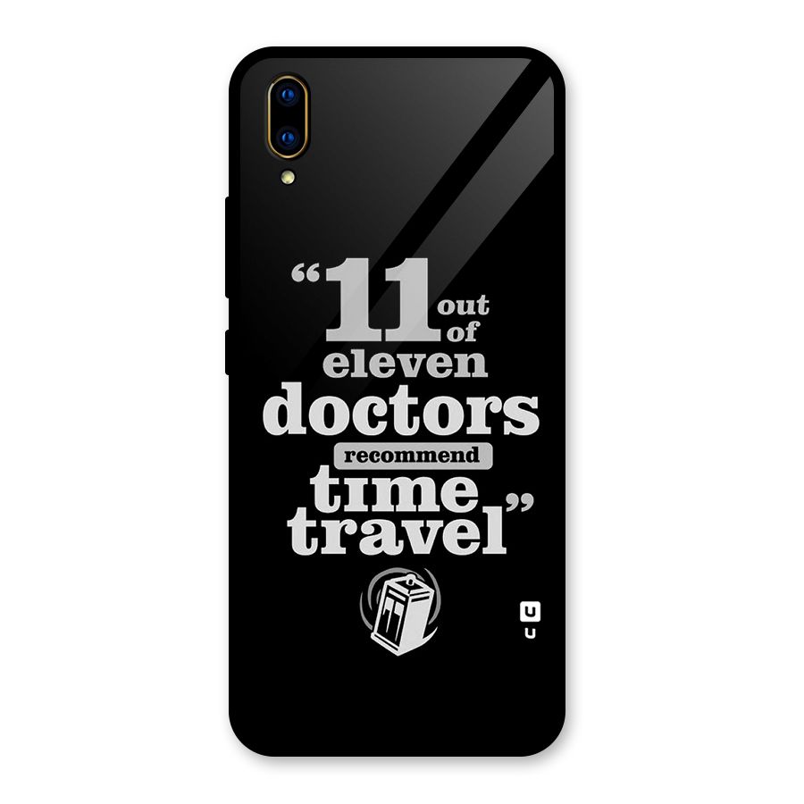 Doctors Recommend Time Travel Glass Back Case for Vivo V11 Pro