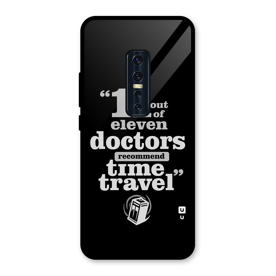 Doctors Recommend Time Travel Glass Back Case for Vivo V17 Pro