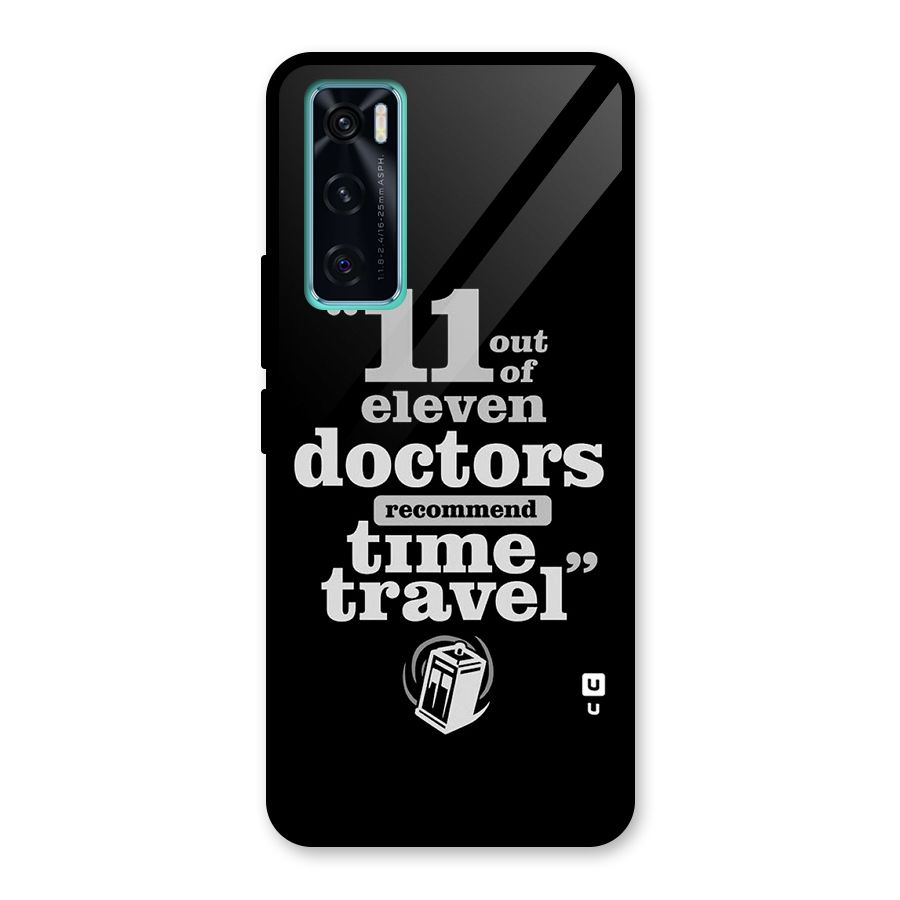 Doctors Recommend Time Travel Glass Back Case for Vivo V20 SE