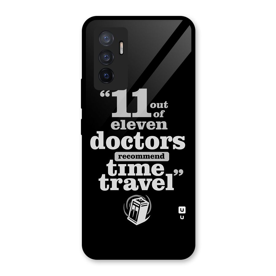Doctors Recommend Time Travel Glass Back Case for Vivo V23e