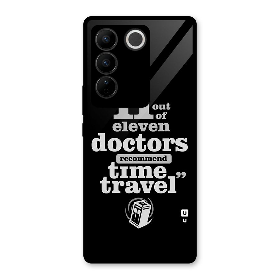 Doctors Recommend Time Travel Glass Back Case for Vivo V27