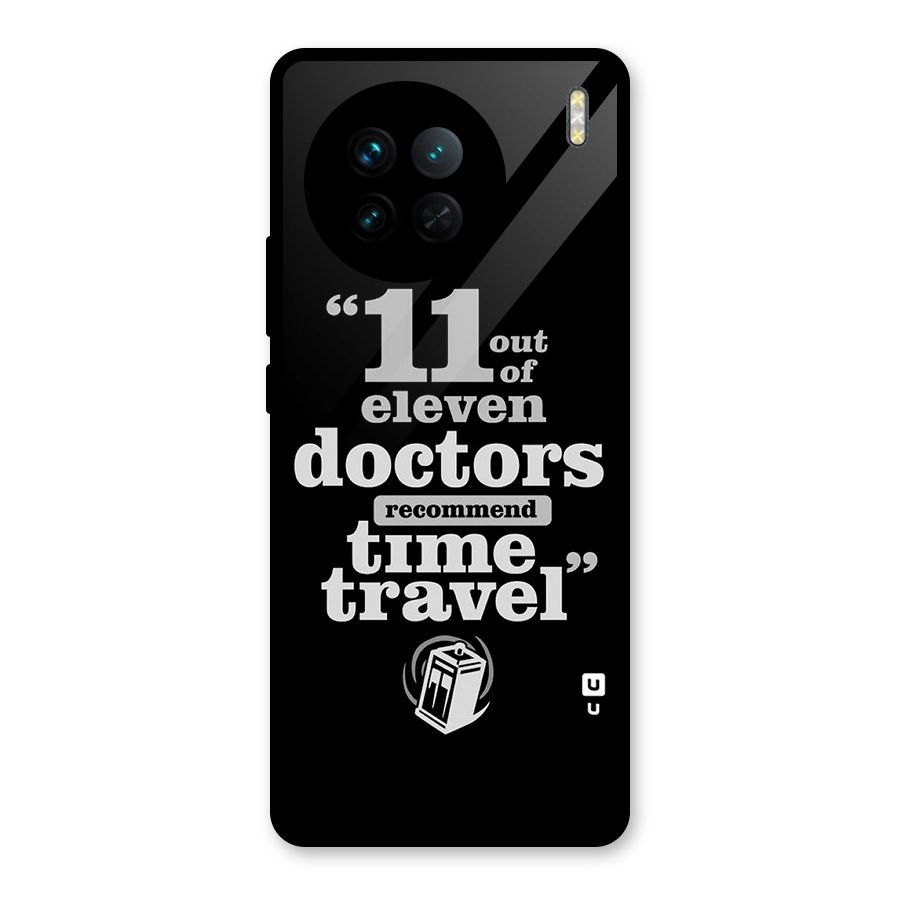 Doctors Recommend Time Travel Glass Back Case for Vivo X90