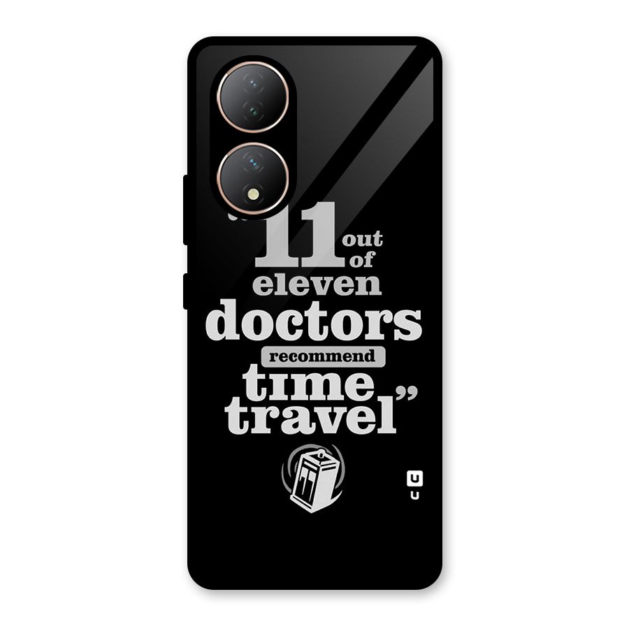 Doctors Recommend Time Travel Glass Back Case for Vivo Y100A