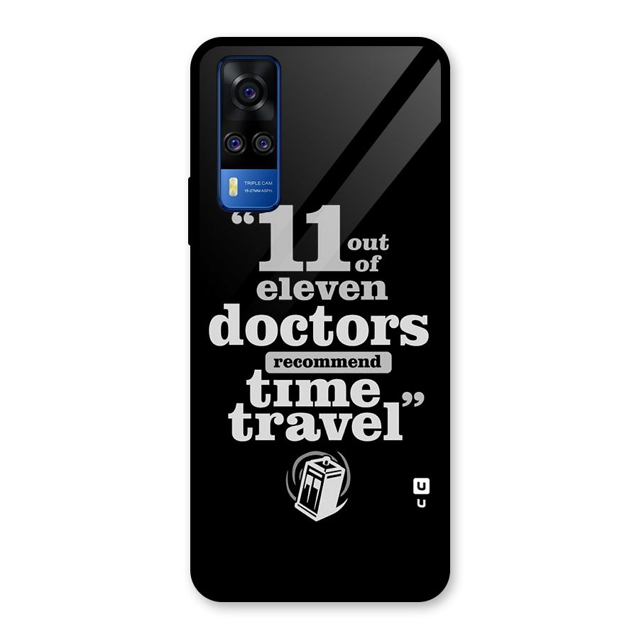 Doctors Recommend Time Travel Glass Back Case for Vivo Y31
