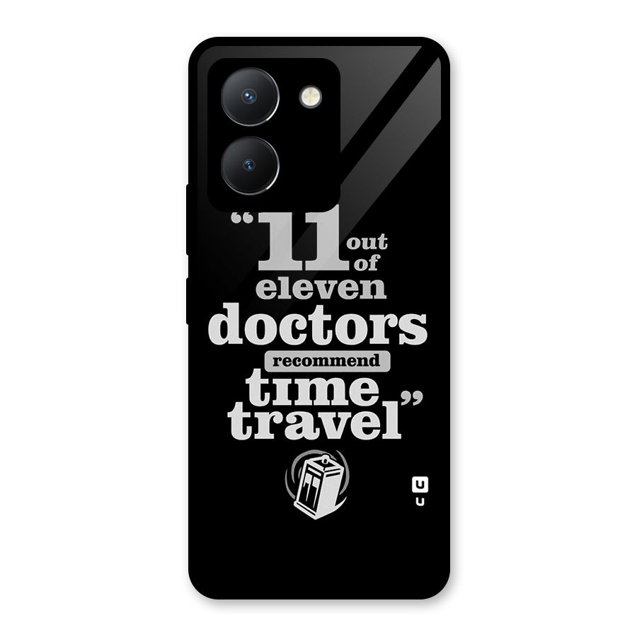 Doctors Recommend Time Travel Glass Back Case for Vivo Y36