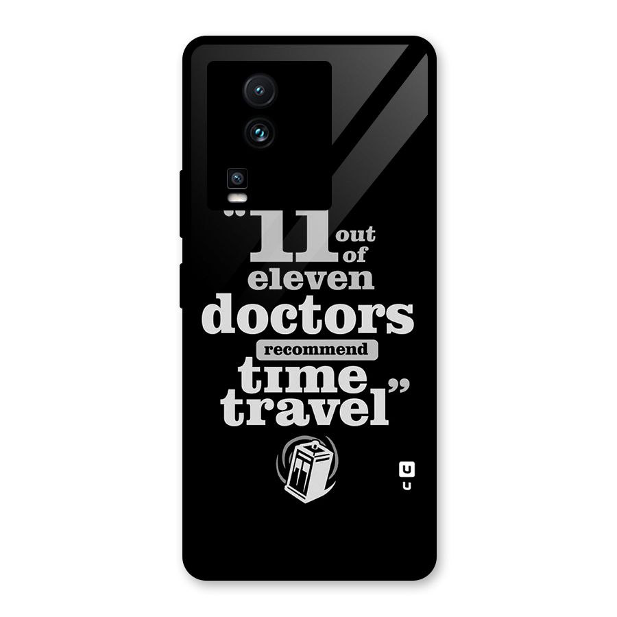 Doctors Recommend Time Travel Glass Back Case for Vivo iQOO Neo 7