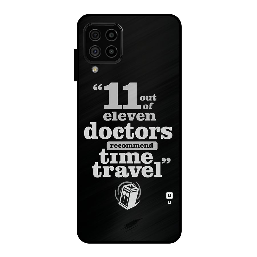 Doctors Recommend Time Travel Metal Back Case for Galaxy A22 4G