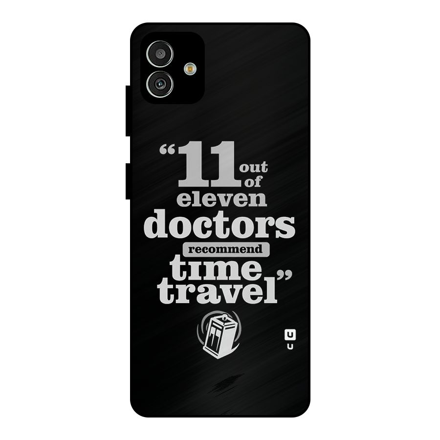 Doctors Recommend Time Travel Metal Back Case for Galaxy M13 5G