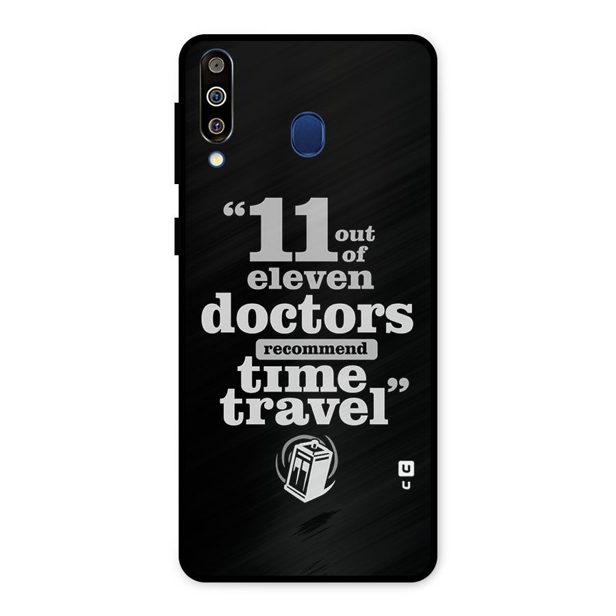 Doctors Recommend Time Travel Metal Back Case for Galaxy M30