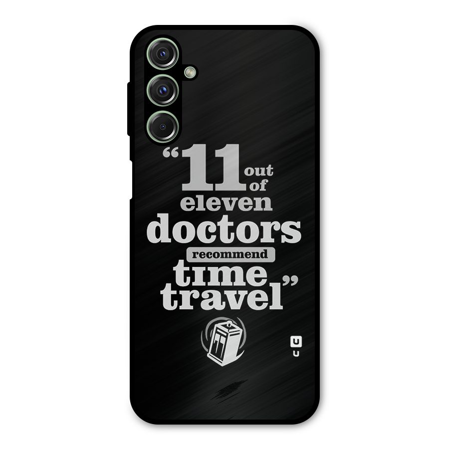 Doctors Recommend Time Travel Metal Back Case for Galaxy M34