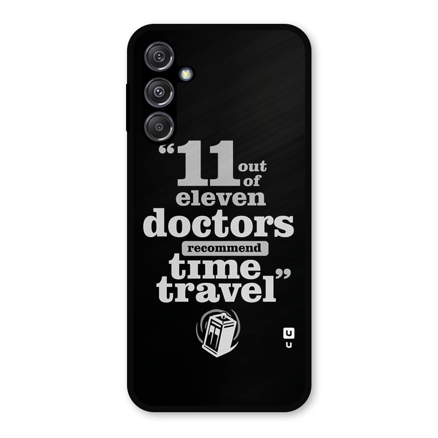 Doctors Recommend Time Travel Metal Back Case for Galaxy M34 5G