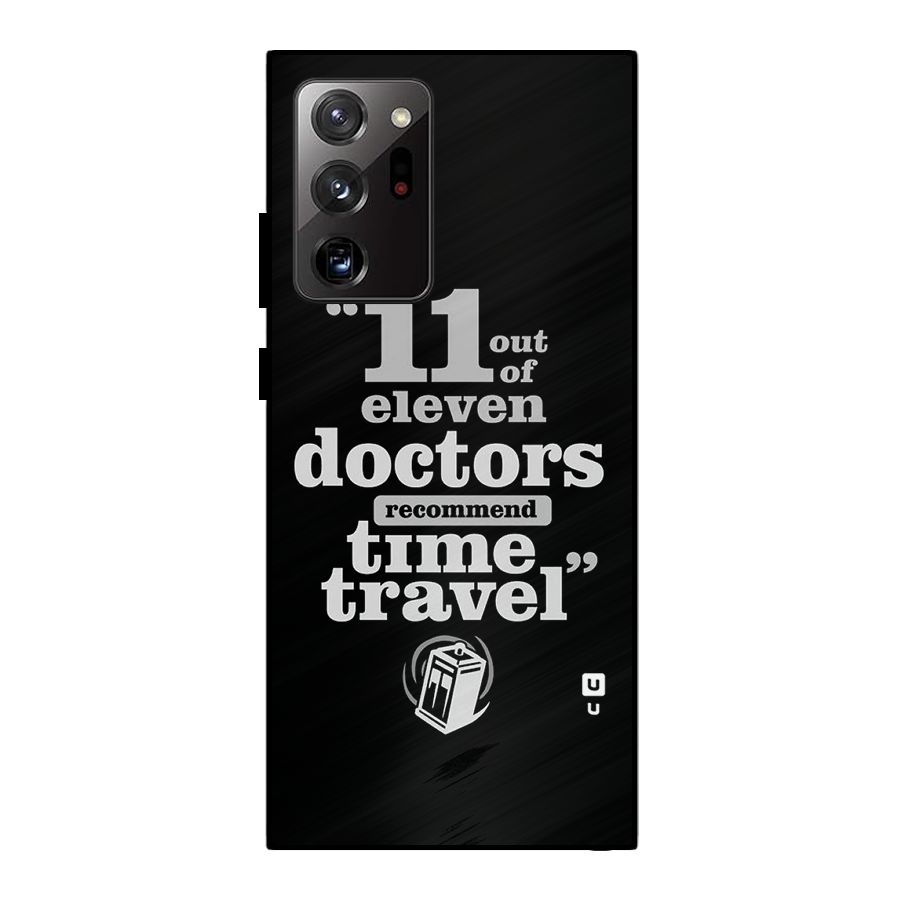Doctors Recommend Time Travel Metal Back Case for Galaxy Note 20 Ultra