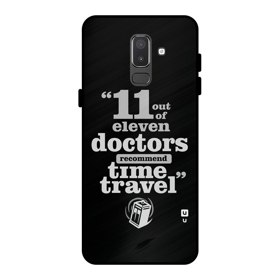 Doctors Recommend Time Travel Metal Back Case for Galaxy On8 (2018)