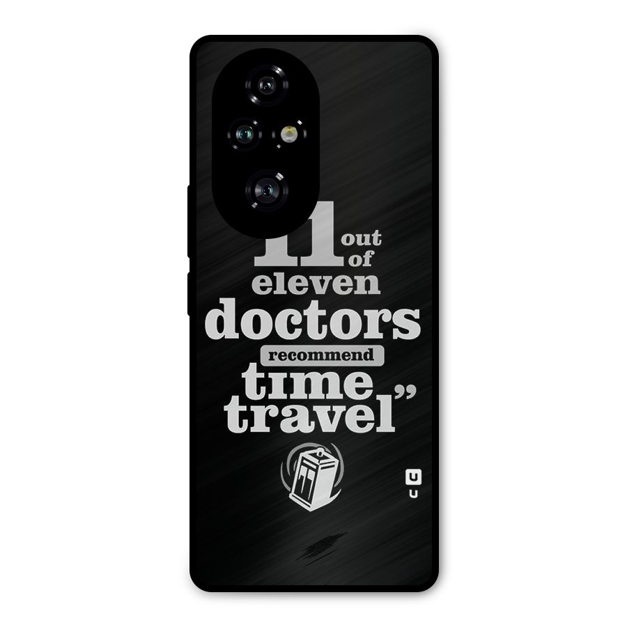 Doctors Recommend Time Travel Metal Back Case for Honor 200 Pro